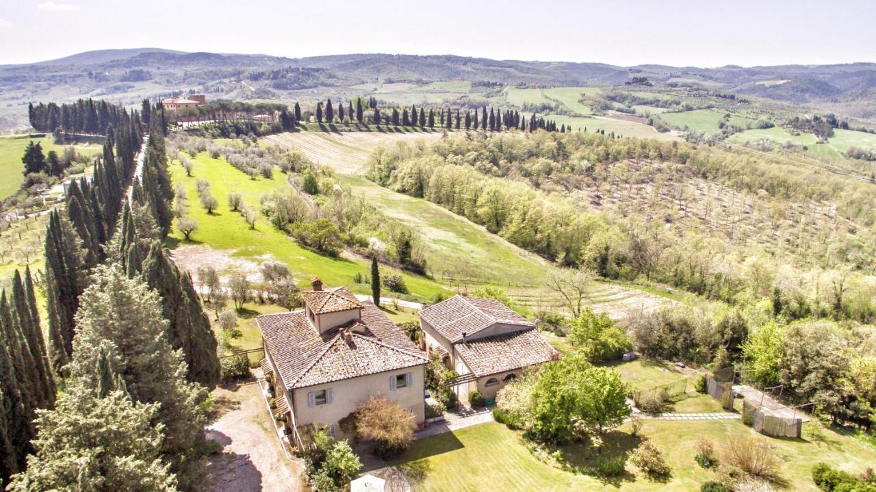 Appartamenti Villa La Fonte San Gimignano Exterior photo