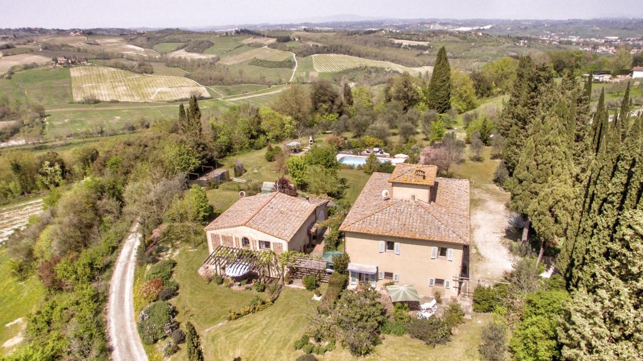 Appartamenti Villa La Fonte San Gimignano Exterior photo