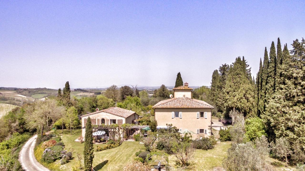 Appartamenti Villa La Fonte San Gimignano Exterior photo